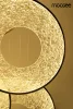 MOOSEE Stardust függőlámpa acél arany LED