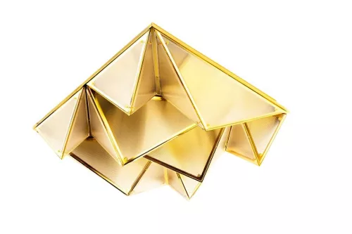 MOOSEE PYRAMIDS mennyezeti lámpa fém arany LED