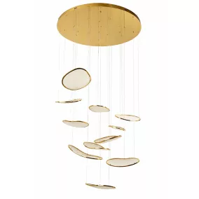 Moosee Medusa függőlámpa LED arany akril