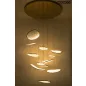 Moosee Medusa függőlámpa LED arany akril