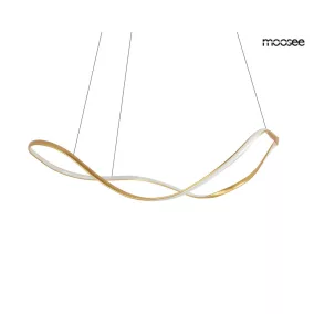 MOOSEE Waves 80 Hullámos LED Függőlámpa Arany