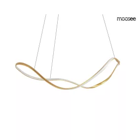 MOOSEE Waves 60 Hullámos LED Függőlámpa Arany