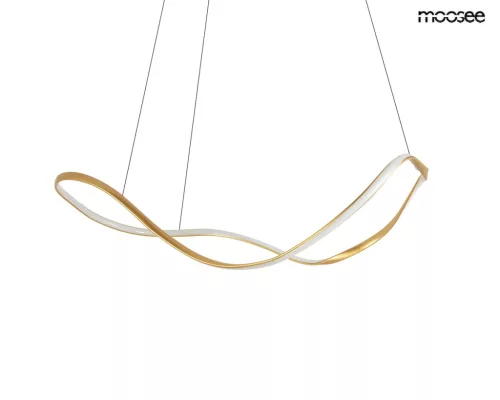 MOOSEE Waves 60 Hullámos LED Függőlámpa Arany