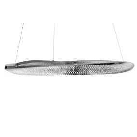 Moosee Anillo 80 függőlámpa fém fekete-króm LED