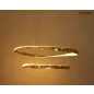 MOOSEE ANILLO 2 Arany Függőlámpa Dupla Gyűrű Design