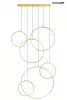 MOOSEE Circulo Six Arany LED Függőlámpa
