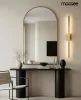 Moosee LINE fali lámpa LED acél arany