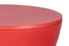 King Home Tamburo Polipropilén Ülőke Korallpiros Tárolóval