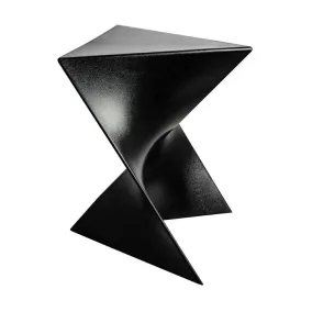 King Home ZIK Designer Kisasztal Polipropilén Fekete