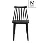 Modesto Ribs Matt Fekete Polipropilén Szék