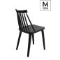 Modesto Ribs Matt Fekete Polipropilén Szék