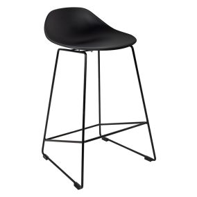 King Home Benny 66 Bárszék Polipropilén Fekete