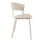 King Home JETT Polipropilén Szék Bézs Modern