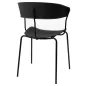 King Home JETT Polipropilén Szék Fekete Modern