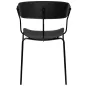 King Home JETT Polipropilén Szék Fekete Modern
