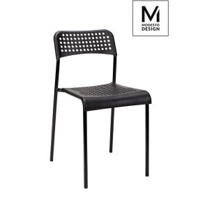 Modesto Davis Polipropilén Szék Fekete Perforált