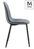 Modesto Lucy Bársony Étkezőszék Szürke