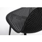 Modesto TIVO Perforált Polipropilén Szék Fekete