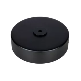 King Home Fém Mennyezeti Lámparózsa Fekete 15cm