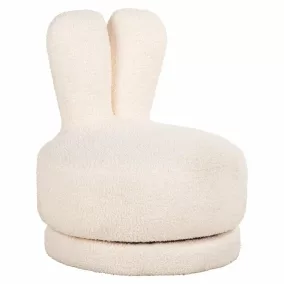 Richmond Bunny Gyermek Forgófotel Teddy Fehér