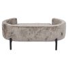 Richmond Dolly Luxus Kutyafekhely Taupe Chenille Szövettel
