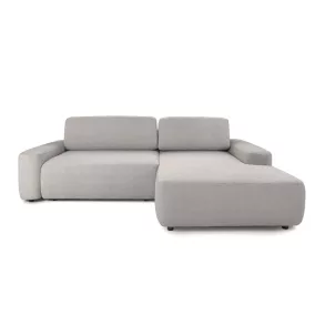 King Home MIA Sarokkanapé Ágyazható Funkcióval Szürke