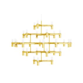   King Home Atomic Grande Függőlámpa Fém Arany 30 Fényforrás