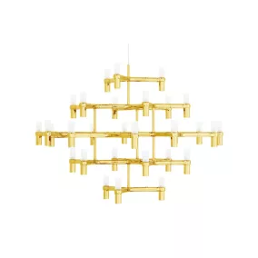   King Home Atomic Grande Függőlámpa Fém Arany 30 Fényforrás