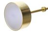 King Home CAPRI 6 LED Függőlámpa Arany Üveggömbökkel