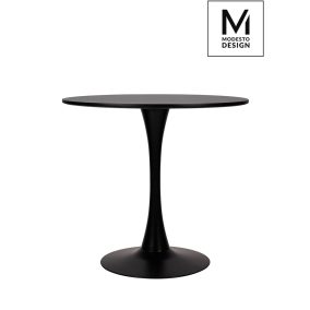 Modesto Design Tulip 80 Kerek Asztal MDF Fekete