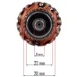   Powermat Gyepszellőztető Forgórész – 195mm, 2 csapággyal – PM-AEW-2550M típushoz (PM-AEW-2550M-WI)