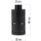   Powermat Légszűrő – 25mm csatlakozás, 104mm magasság – PM-AG-8M szériához (PM-AG-8M-FI)