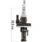   Powermat Üzemanyag Befecskendező Szivattyú – 116,8 mm, 12V mágnesszeleppel – PM-AGR-10000MD-PW áramfejlesztőhöz (PM-AGR-10000MD-PW)