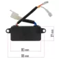   Powermat AVR Feszültségszabályozó – 250V / 220uF, 98mm furattávolság – Áramfejlesztőkhöz (PM-AGR-3000-AVR)