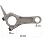   Powermat Hajtókar – 129mm hossz, 30/18mm átmérő – PM-AGR-3000 áramfejlesztőhöz (PM-AGR-3000-KOR)
