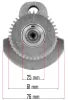 Powermat Főtengely Áramfejlesztőhöz – 230mm, 170F/OHV motorokhoz – PM-AGR-3000 széria (PM-AGR-3000-WK)