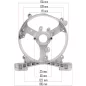   Powermat Generátor Hátsó Pajzs – 155mm belső átmérő, OHV motorokhoz – PM-AGR-3000 széria (PM-AGR-3000-WT)