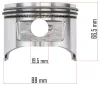 Powermat Dugattyú Készlet – ø 88mm, GX390 motorhoz – PM-AGR-6500/7500 áramfejlesztőhöz (PM-AGR-6500/7500-TK)