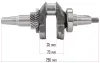 Powermat Főtengely Áramfejlesztőhöz – 290mm, GX390 motorhoz – PM-AGR-6500 / 7500 széria (PM-AGR-6500/7500-WK)