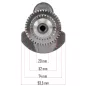   Powermat Főtengely Áramfejlesztőhöz – 290mm, GX390 motorhoz – PM-AGR-6500 / 7500 széria (PM-AGR-6500/7500-WK)