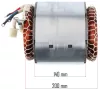 Powermat Áramfejlesztő Állórész – 230V/400V, 140mm vasmag – PM-AGR-7500 szériához (PM-AGR-7500-SN)