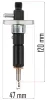 Powermat Üzemanyag Befecskendező – 120mm, 31mm furattávolság – PM-AGR-8500MD áramfejlesztőhöz (PM-AGR-8500MD-WTR)