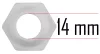 Powermat Vakolatszóró Fúvóka – 14 mm, tömítéssel – PM-AGT-3000M és univerzális (PM-AGT-3000M-DNT14)