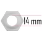   Powermat Vakolatszóró Fúvóka – 14 mm, tömítéssel – PM-AGT-3000M és univerzális (PM-AGT-3000M-DNT14)