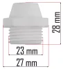 Powermat Vakolatszóró Fúvóka – 14 mm, tömítéssel – PM-AGT-3000M és univerzális (PM-AGT-3000M-DNT14)