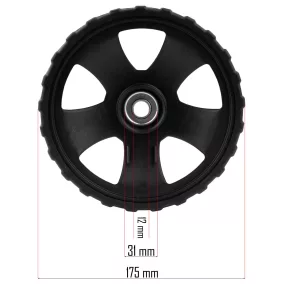   Powermat Első Kerék – ø 175mm, 12mm furat – PM-AWS-65 gyepszellőztetőhöz (PM-AWS-65-KPR)