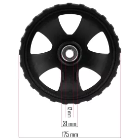   Powermat Első Kerék – ø 175mm, 12mm furat – PM-AWS-65 gyepszellőztetőhöz (PM-AWS-65-KPR)