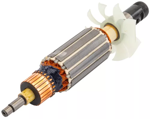 Powermat Felsőmaró Forgórész – 180 mm hossz, 55 mm ventilátor – PM-FWG-2000T típushoz (PM-FGW-2000T-WI)