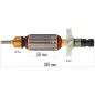   Powermat Felsőmaró Forgórész – 180 mm hossz, 55 mm ventilátor – PM-FWG-2000T típushoz (PM-FGW-2000T-WI)