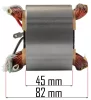 Powermat Állórész – PM-GGE-1700M Elektromos Kapálógéphez – 82mm (PM-GGE-1700M-SN)